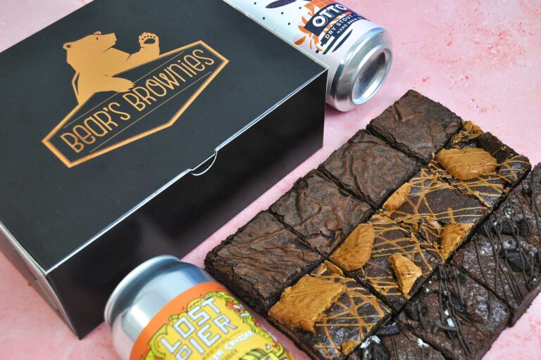 Vegan Brownies Selection Box Delivered Next Day Bear's Brownies